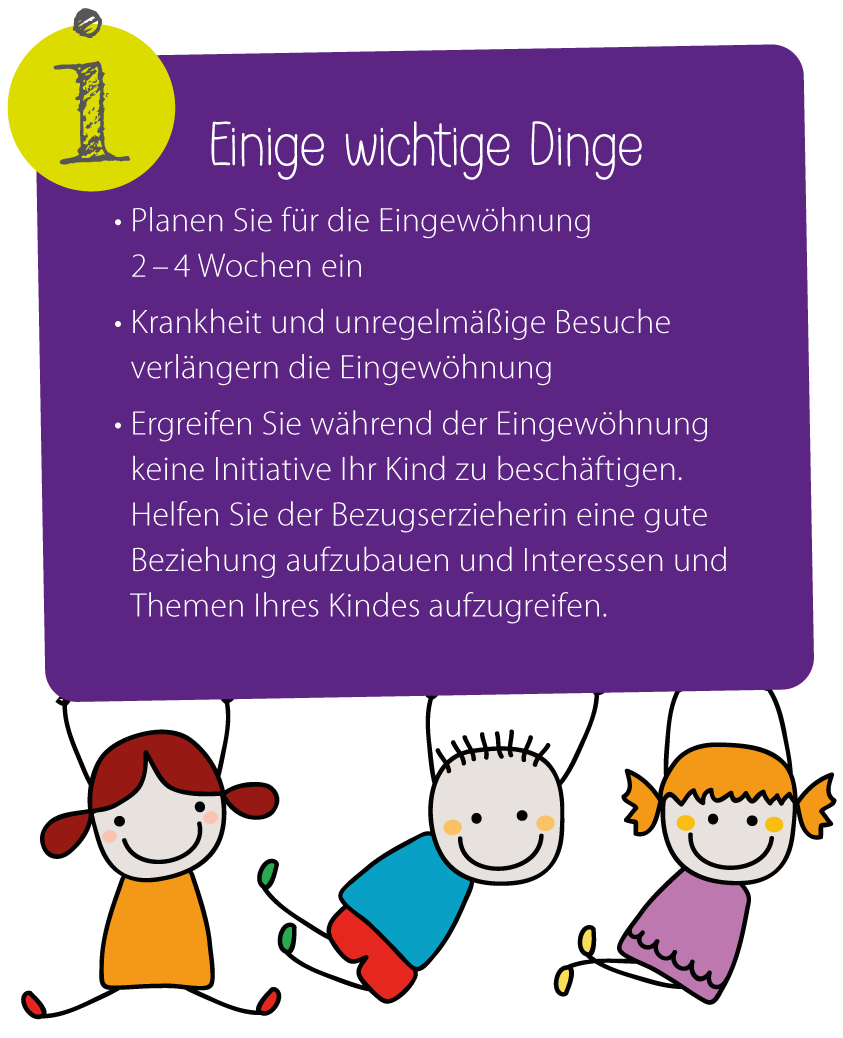 Tips zur Eingewöhnung